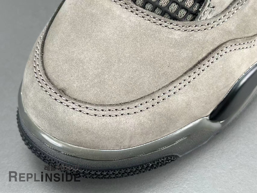 에어조던4 레트로 케이브스톤 블랙 FV5029-200, 레플리카스캇, 레플리카운동화, AJ4, 실사, 착샷, 남성스니커즈, 인기, 리셀, 구매, 리뷰