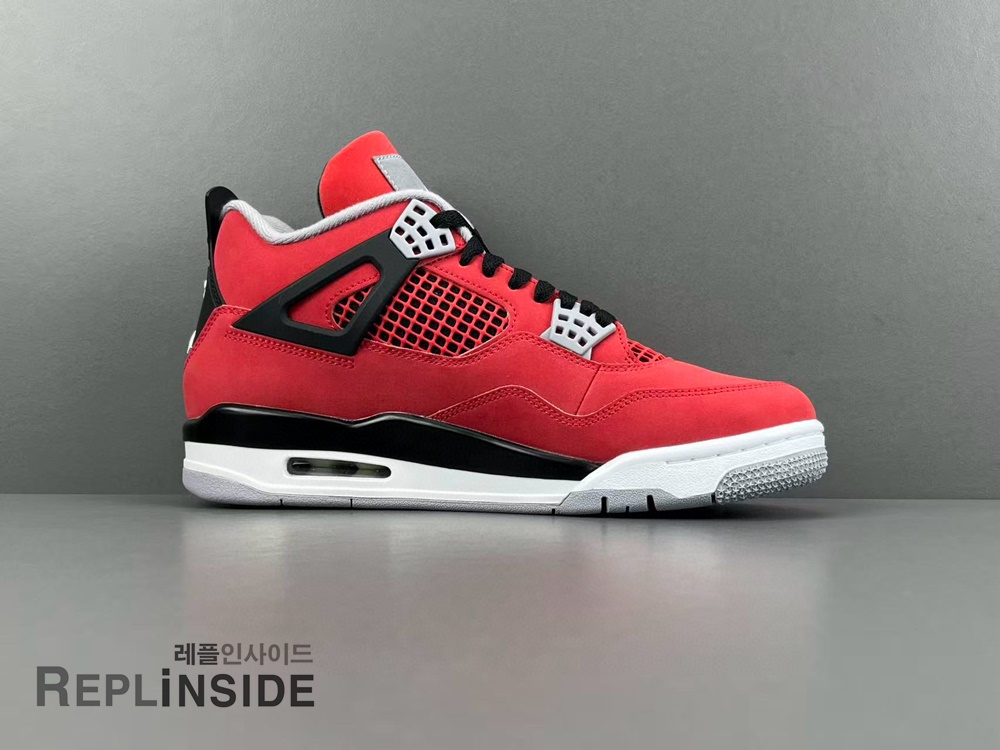 레플리카 명품 [AIR JORDAN] 에어조던4 토로 브라보 FQ8138-600 남성용 (LJR공장) - 옆면 실사