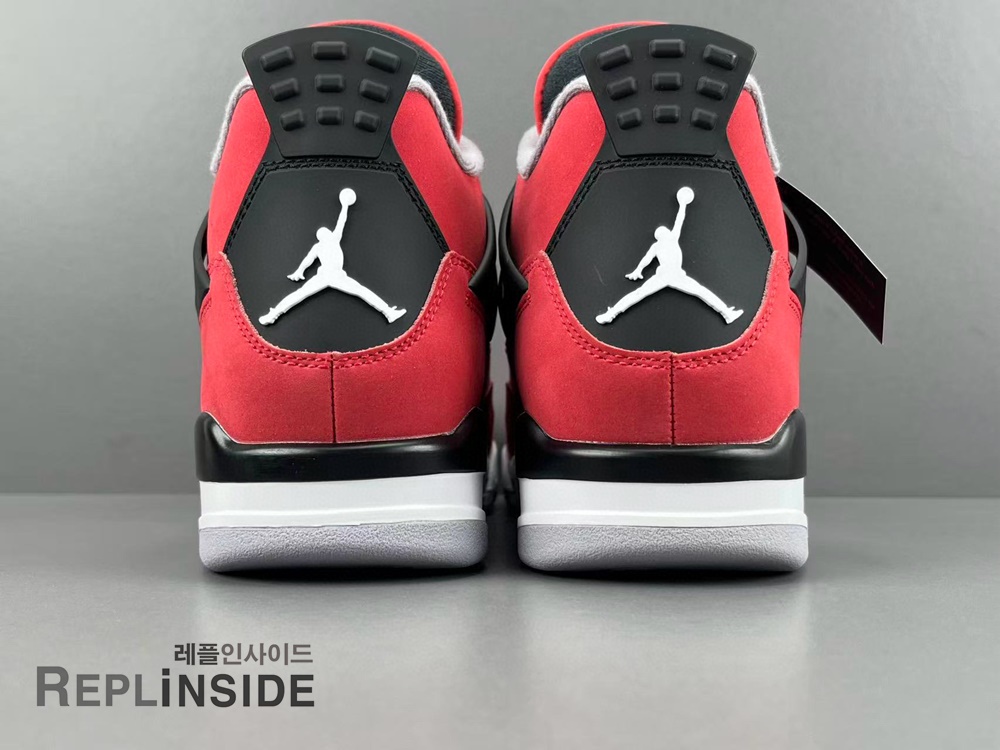 레플리카 명품 [AIR JORDAN] 에어조던4 토로 브라보 FQ8138-600 남성용 (LJR공장) - 뒷면 실사