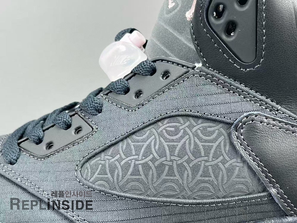 파리 생제르맹 x AJ5 오프 느와르 HQ3004-001, 레플리카스니커즈, 레플리카신발, AJ5 협업, 실사, 착샷, 남성스니커즈, 인기, 리셀, 구매, 리뷰