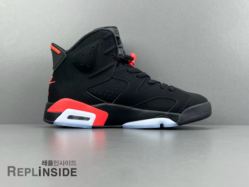 에어조던6 리버스 인프라레드, 남성용 스니커즈, 레플리카운동화, 한정판