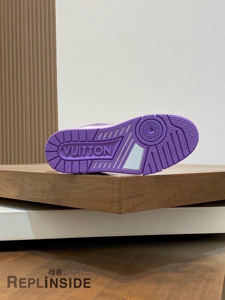 레플리카 명품 [LOUIS VUITTON] 루이비통 LV 트레이너 스니커즈 남녀공용 - 전체 실사