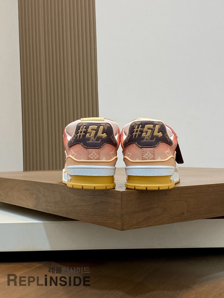 레플리카 명품 [LOUIS VUITTON] 루이비통 LV 트레이너 스니커즈 남녀공용 - 택 실사