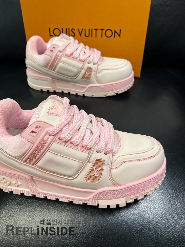 레플리카 명품 [LOUIS VUITTON] 루이비통 LV 트레이너 맥시 스니커즈 남녀공용 - 밑창 실사