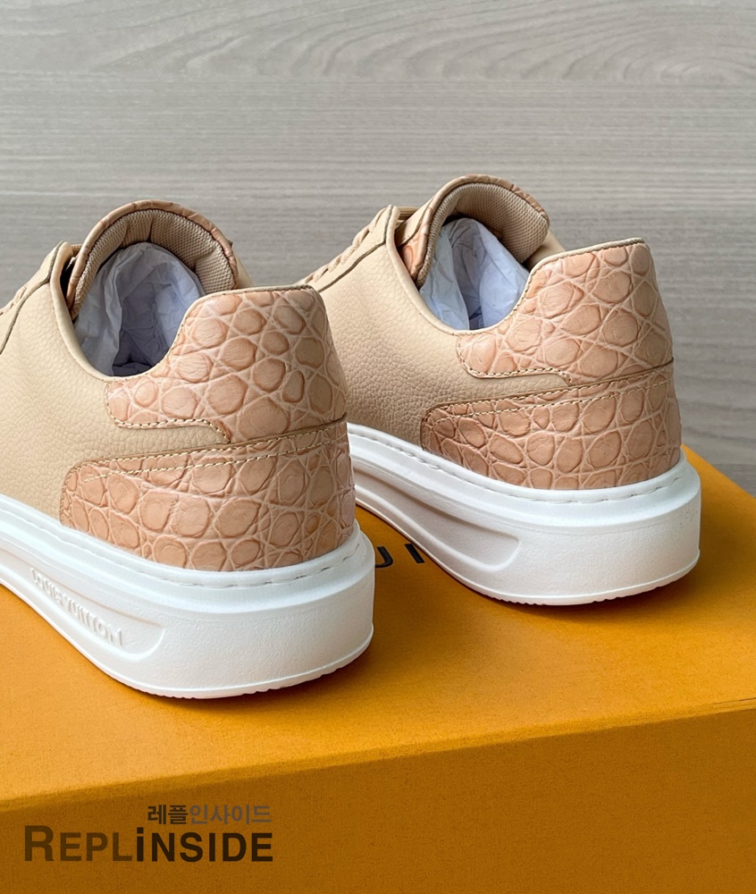 레플리카 명품 [LOUIS VUITTON] 루이비통 베버리힐스 스니커즈 남성용 - 로고 실사