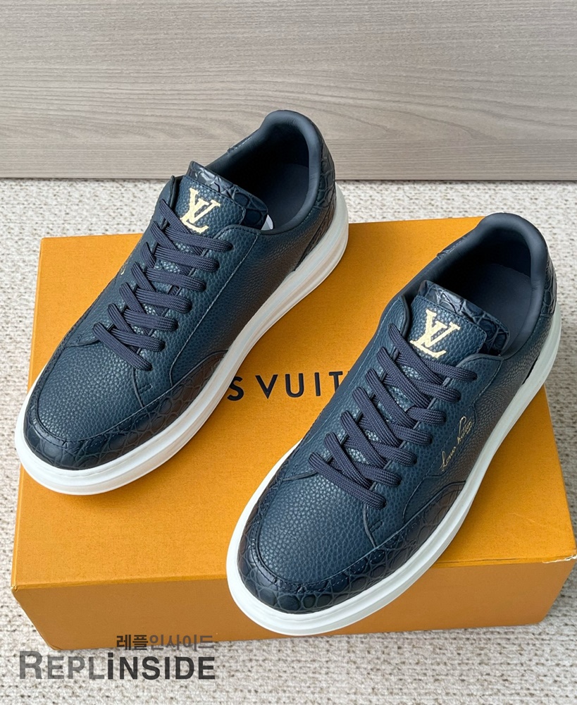 레플리카 명품 [LOUIS VUITTON] 루이비통 베버리힐스 스니커즈 남성용 - 뒷면 실사