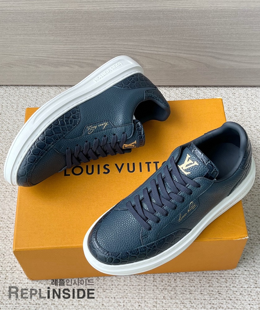 레플리카 명품 [LOUIS VUITTON] 루이비통 베버리힐스 스니커즈 남성용 - 로고 실사