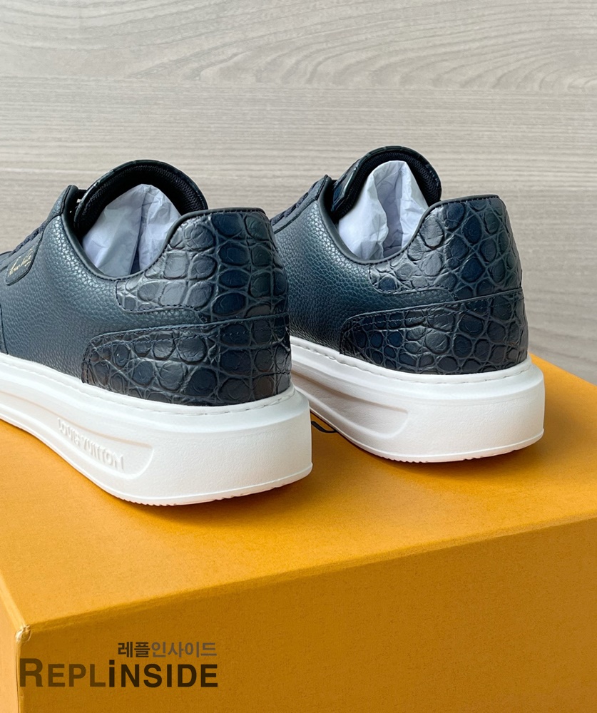 레플리카 명품 [LOUIS VUITTON] 루이비통 베버리힐스 스니커즈 남성용 - 인솔 실사