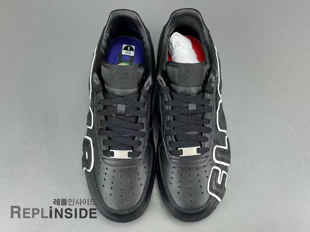 나이키 AF1 CPFM 에어 플리 블랙, 레플리카스니커즈, 레플리카신발, AF1 로우, 한정판, 실사, 착샷, 남성스니커즈, 인기, 리셀, 구매, 리뷰