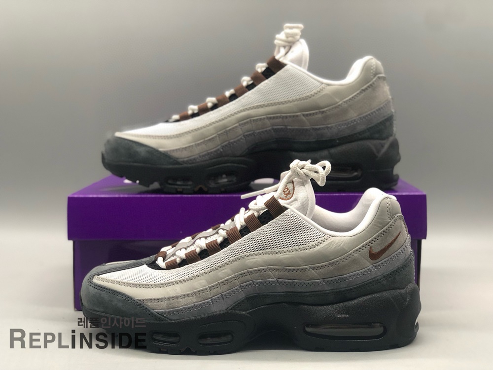Nike SB Air Max 95 카카오 와우 앞코 디테일 | 하이퀄리티 실사 #에어맥스앞코 #카카오와우포인트 #레플하이퀄 #나이키레플95