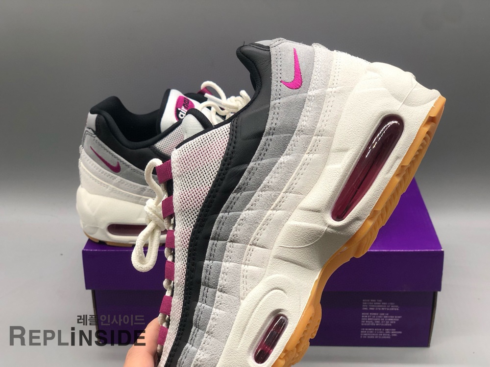 나이키 SB 에어맥스 95 서밋 화이트 HF7545-100 아웃솔 밑창 패턴 디테일 | #레플리카에어맥스95 #레플운동화