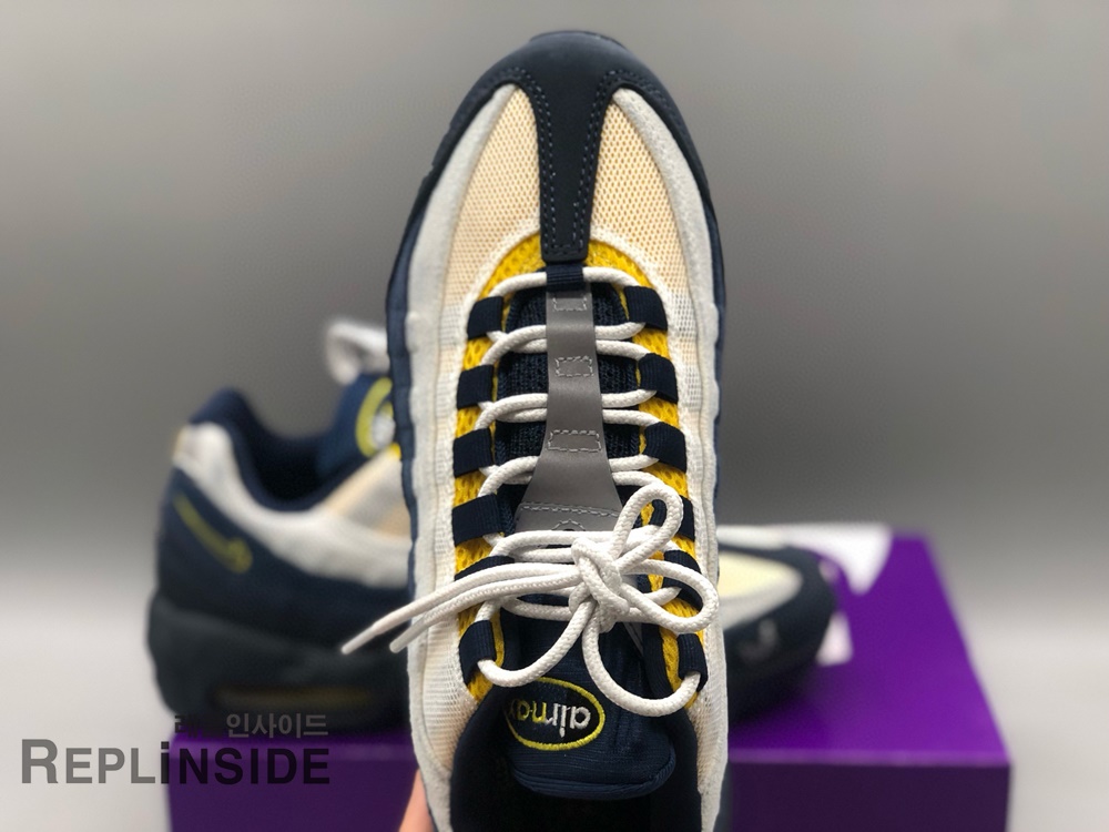 나이키 에릭 코스턴 95 아웃솔 디테일 | 내구성 강조 | 옵시디언 & 옐로우 #에어맥스95아웃솔 #레플에릭코스턴 #나이키레플운동화 #레플95추천