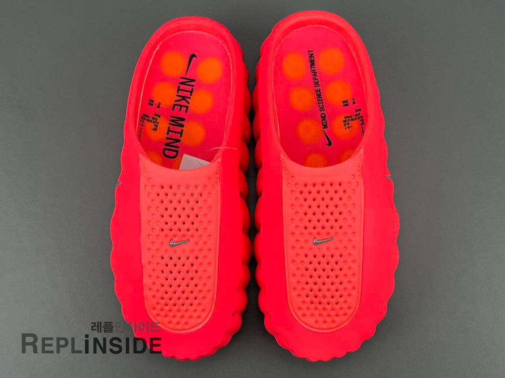 레플리카 명품 [NIKE] 나이키 마인드 001 솔라 레드 크롬 HQ4307-600 남녀공용 (PKgod버전) - 로고 실사