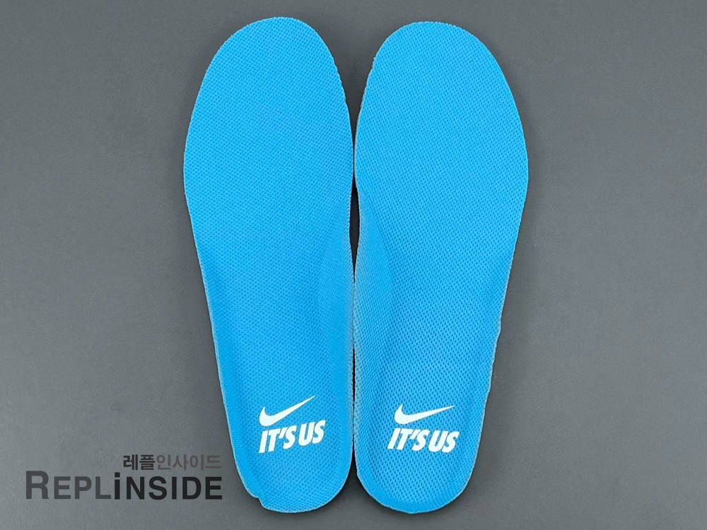 레플리카 명품 [NIKE] 나이키 x 릴 야티 에어포스 1 로우 화이트 앤 미드나잇 네이비 IB5720-100 남성용 - 비교 실사