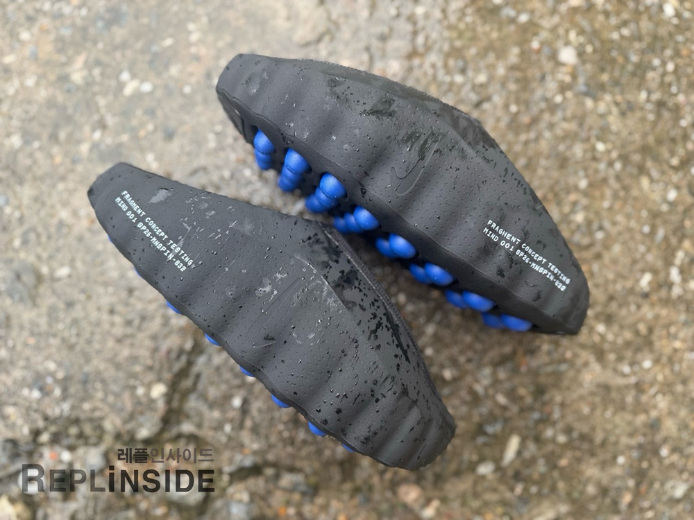 레플리카 명품 [NIKE] 나이키 x 프라그먼트 마인드 001 블랙 IQ8502-001 남녀공용 - 밑창 실사