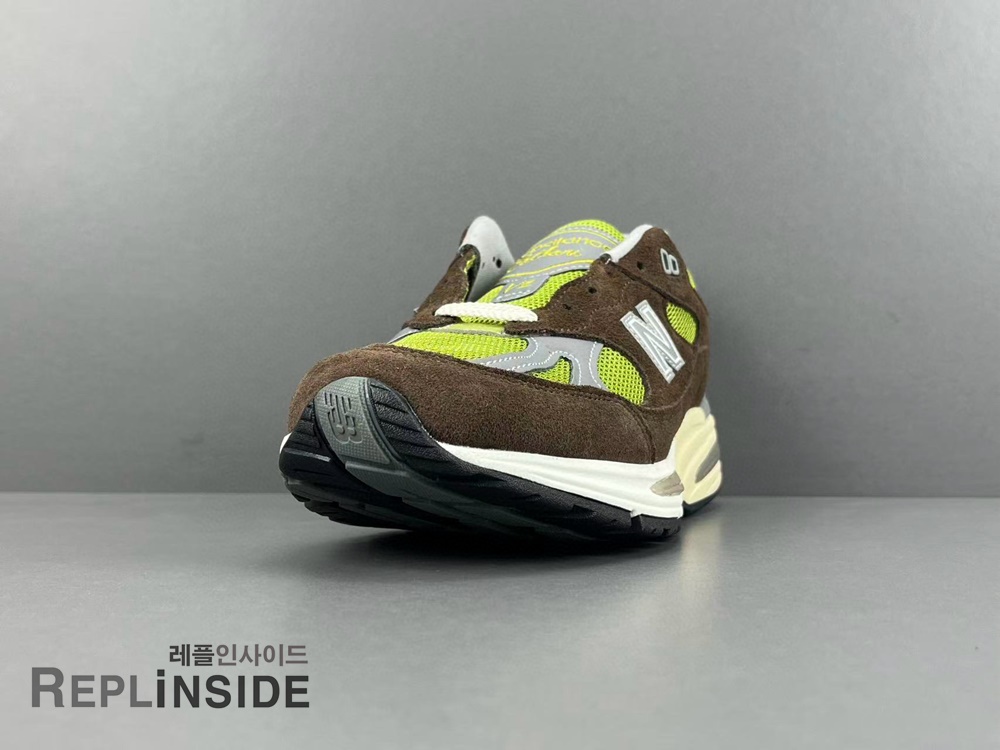 레플리카 명품 [New Balance] 뉴발란스 x 다니엘 카타리 991v2 초콜릿 브라운 피스타치오 U991CK2 남녀공용 - 인솔 실사