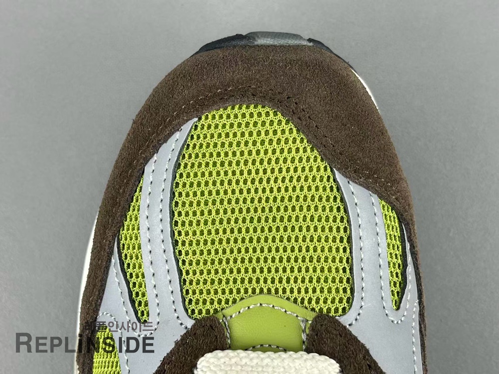 레플리카 명품 [New Balance] 뉴발란스 x 다니엘 카타리 991v2 초콜릿 브라운 피스타치오 U991CK2 남녀공용 - 착용샷 실사