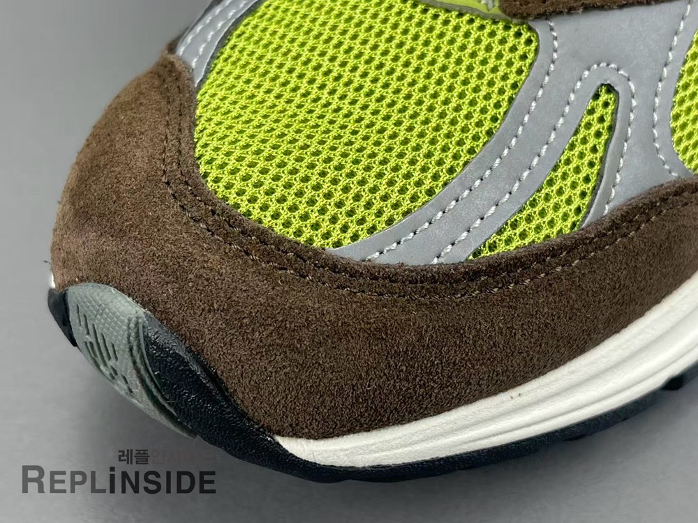 레플리카 명품 [New Balance] 뉴발란스 x 다니엘 카타리 991v2 초콜릿 브라운 피스타치오 U991CK2 남녀공용 - 디테일 실사