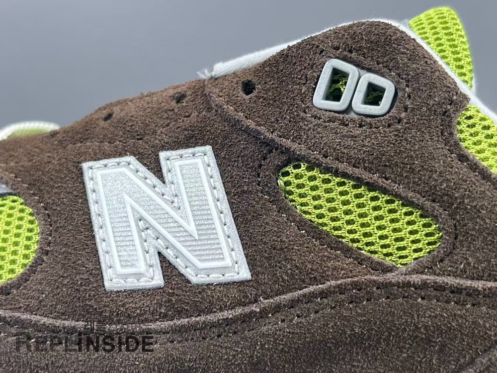 레플리카 명품 [New Balance] 뉴발란스 x 다니엘 카타리 991v2 초콜릿 브라운 피스타치오 U991CK2 남녀공용 - 소재 실사