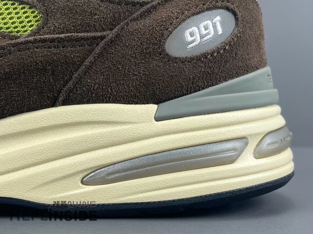 레플리카 명품 [New Balance] 뉴발란스 x 다니엘 카타리 991v2 초콜릿 브라운 피스타치오 U991CK2 남녀공용 - 포장 실사