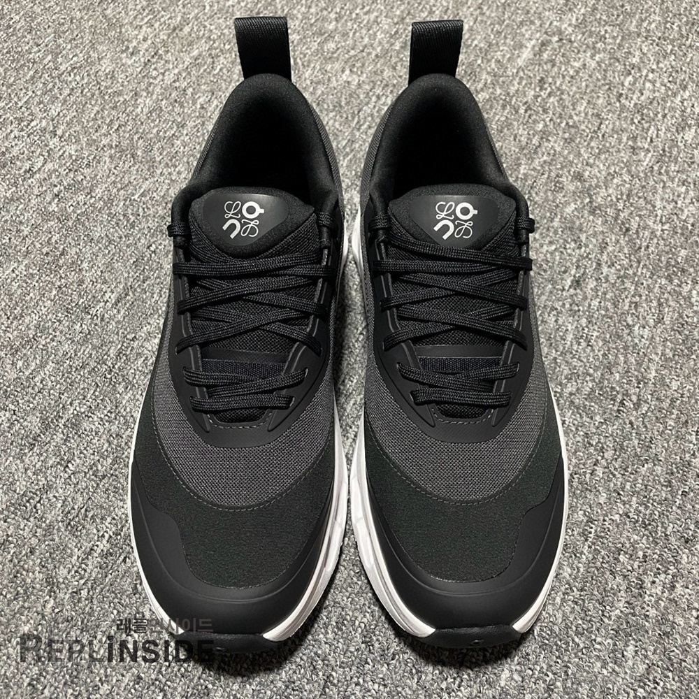 온 러닝 x 로에베 클라우드틸트 2.0, 화이트 스니커즈, 레플리카, 남성용 운동화, 쿠셔닝