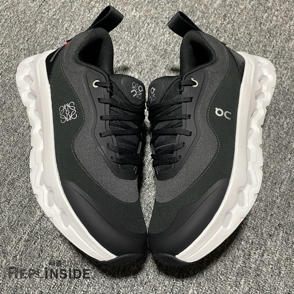 온 러닝 x 로에베 클라우드틸트 2.0, 블랙 스니커즈, 레플 스니커즈, 여성용 러닝화, 경량 운동화