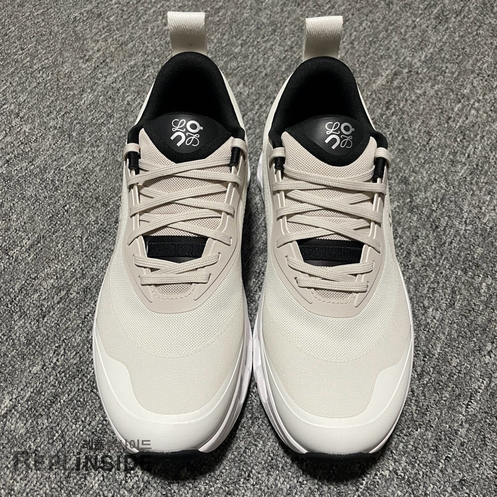 온 러닝 x 로에베 클라우드틸트 2.0, 남녀공용 스니커즈, 레플리카 운동화, 화이트 컬러, 경량 쿠션