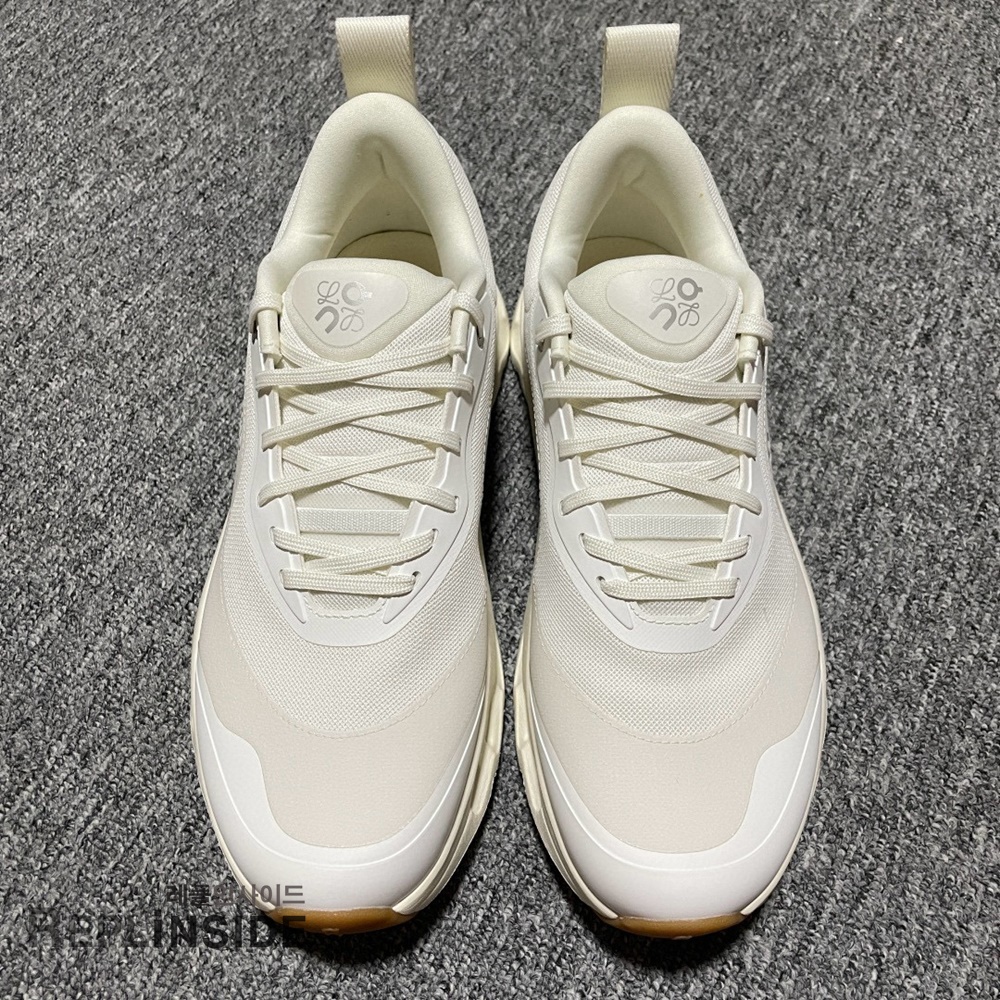 온 러닝 x 로에베 클라우드틸트 2.0, 남녀공용 스니커즈, 레플리카 운동화, 화이트 컬러, 경량 쿠션