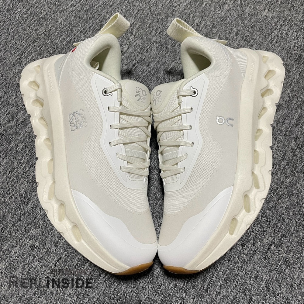 온 러닝 x 로에베 클라우드틸트 2.0, 남녀공용 스니커즈, 레플리카 운동화, 베이지 컬러, 데일리 패션 운동화, 경량 러닝화