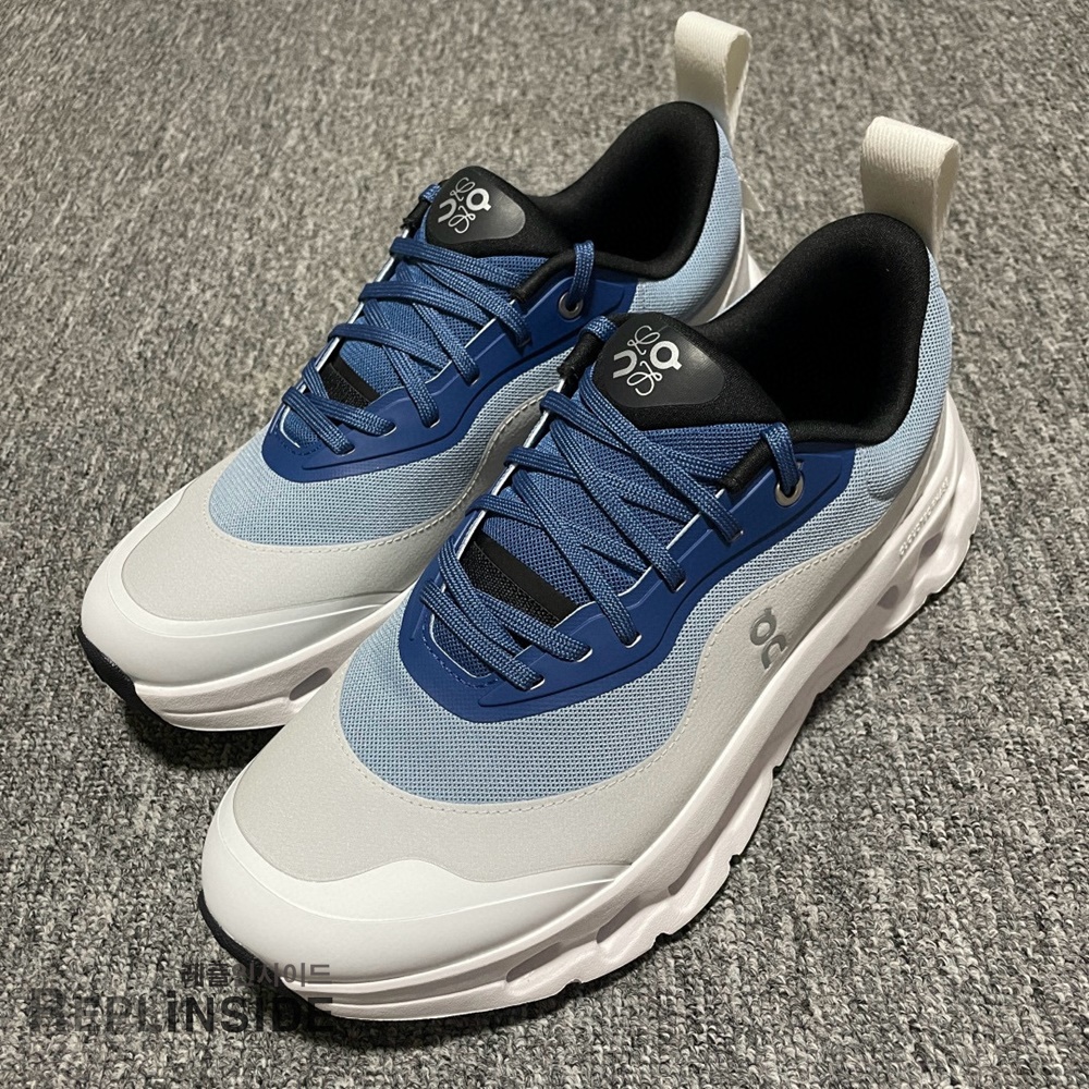 온 러닝 x 로에베 클라우드틸트 2.0, 남녀공용 스니커즈, 레플 스니커즈, 네이비 컬러, 편안한 착용감, 스타일리시 러닝화