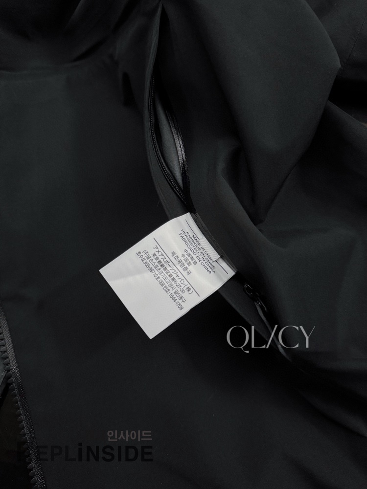 아크테릭스 MACAI 재킷 블랙 후면 실사 | 겨울용 프리미엄 패딩 | #레플아크테릭스패딩 #레플리카아웃도어