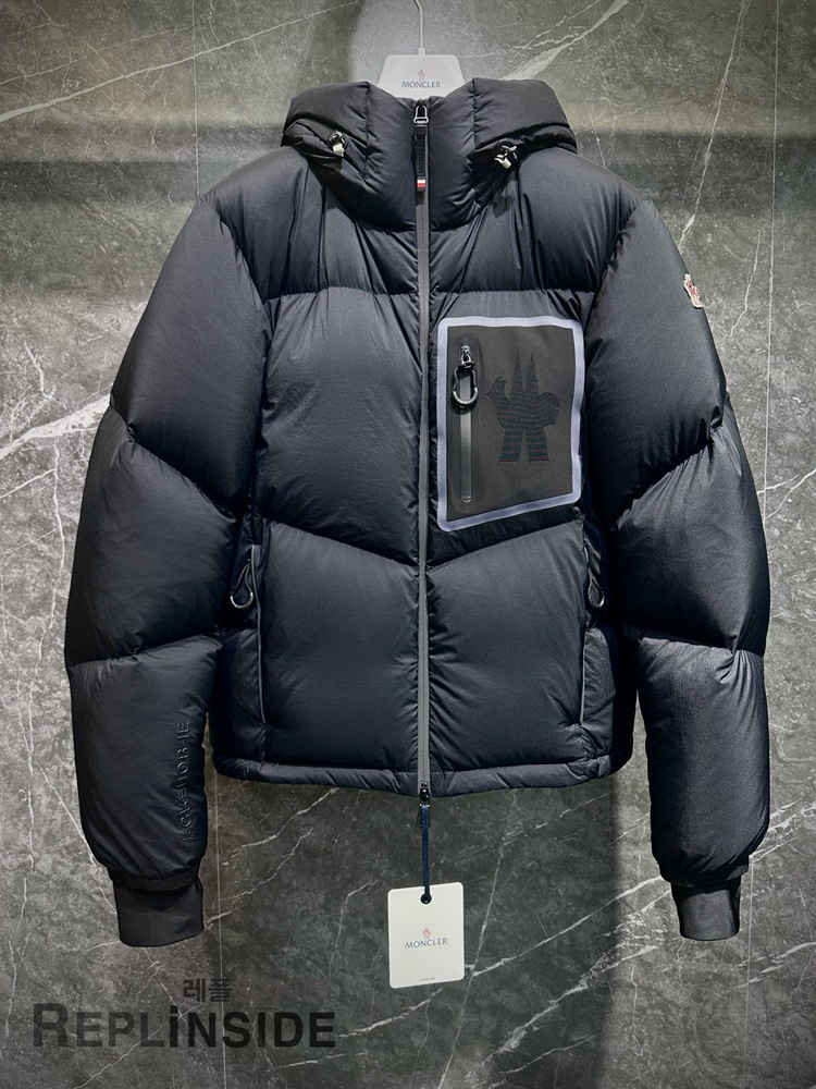 몽클레어 맨드레스 패딩 MANDRES 블랙 다운자켓 남성 겨울 아우터 고급 레플리카 실사컷 #레플리카몽클레어패딩 #레플리카맨드레스패딩