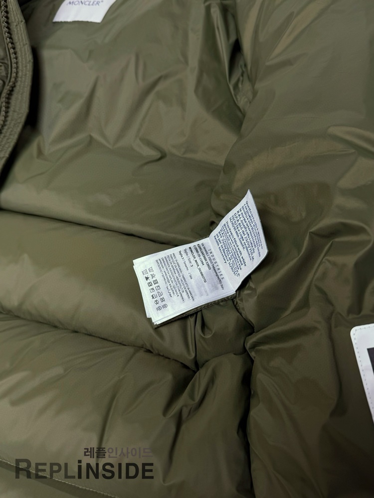 몽클레어 마야 MAYA 카키 남성 패딩 프리미엄 레플리카 실사컷 #레플리카몽클레어패딩 #레플리카몽클레어마야