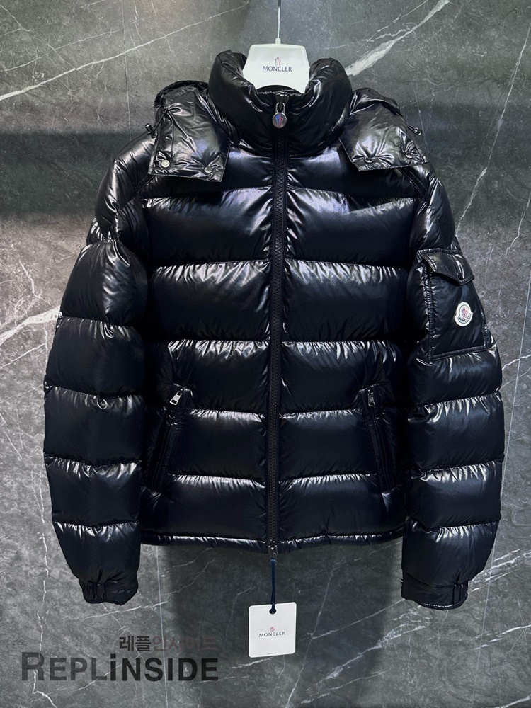 몽클레어 MAYA 패딩 남성용 전면 실사 | Moncler Maya 남성 패딩 | 블랙 컬러 | 겨울 아우터 추천 #몽클레어패딩 #MAYA패딩 #레플몽클레어 #레플패딩 #프리미엄레플
