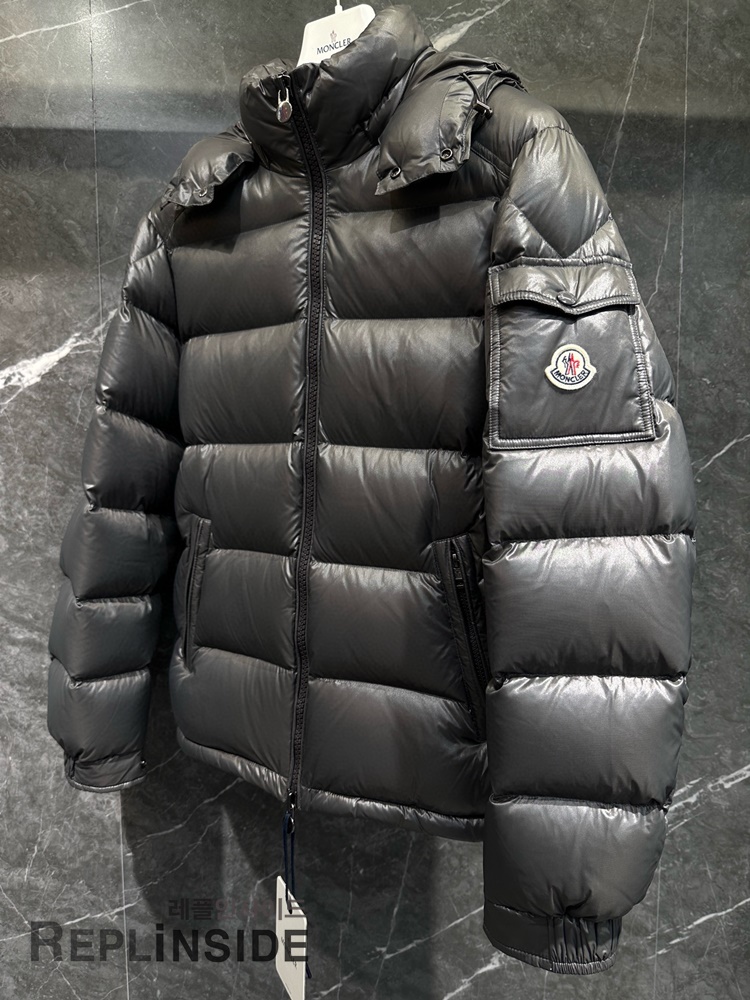 몽클레어 MAYA 패딩 측면 디테일 | Moncler Maya 남성 패딩 | 슬림핏 | 고급 원단 #몽클레어측면 #MAYA70디테일 #레플몽클레어 #겨울패딩추천