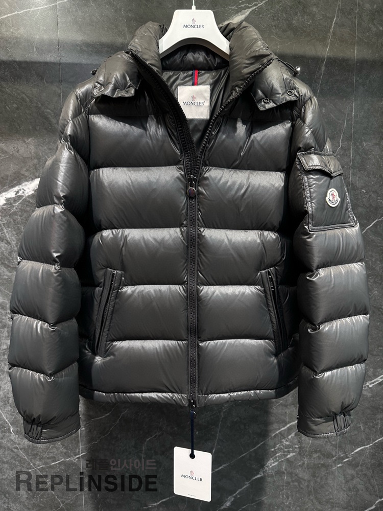 몽클레어 MAYA 패딩 목/후드 디테일 | Moncler Maya 남성용 겨울 패딩 | 보온성 강조 #몽클레어후드 #MAYA패딩후드 #레플리카패딩 #겨울아우터