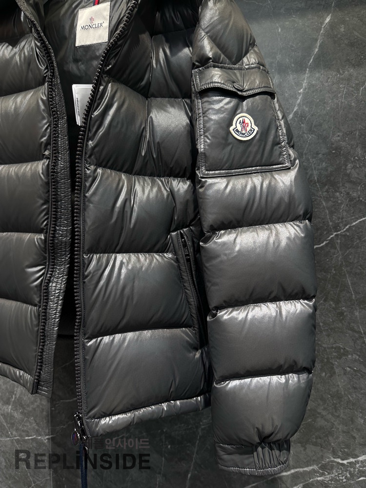 몽클레어 MAYA 패딩 손목/시보리 디테일 | Moncler Maya 남성용 겨울 아우터 | 방풍 구조 #몽클레어시보리 #MAYA디테일 #레플패딩추천 #겨울필수템