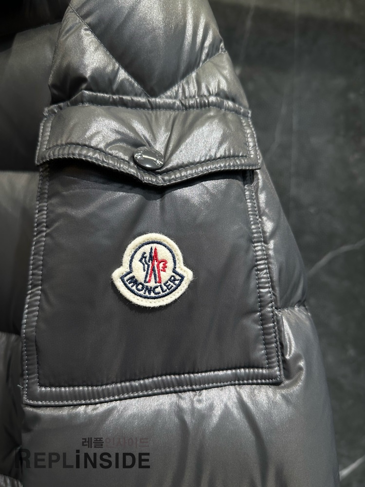 몽클레어 MAYA 패딩 내부 안감 디테일 | Moncler Maya 남성 패딩 | 보온성 높은 프리미엄 패딩 #몽클레어안감 #MAYA내부 #레플보온성 #고급패딩