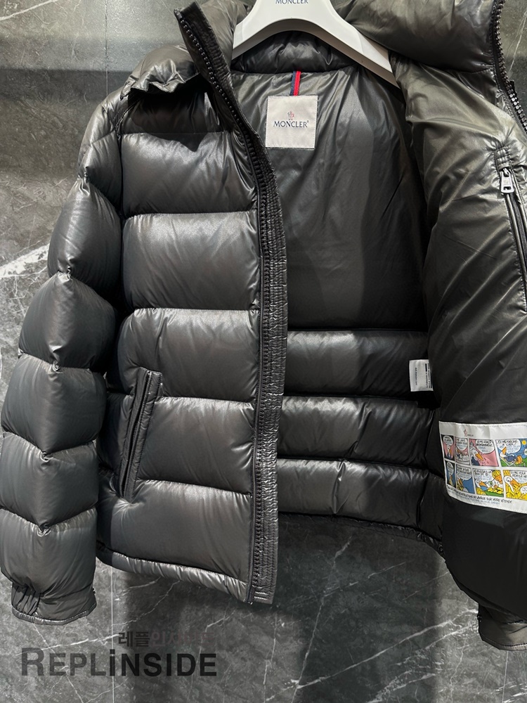 몽클레어 MAYA 패딩 전체컷 | Moncler Maya 남성용 패딩 | 블랙 컬러 실사 이미지 | 겨울 추천 아우터 #몽클레어마야 #MAYA패딩남성 #레플몽클레어 #프리미엄레플 #겨울코디