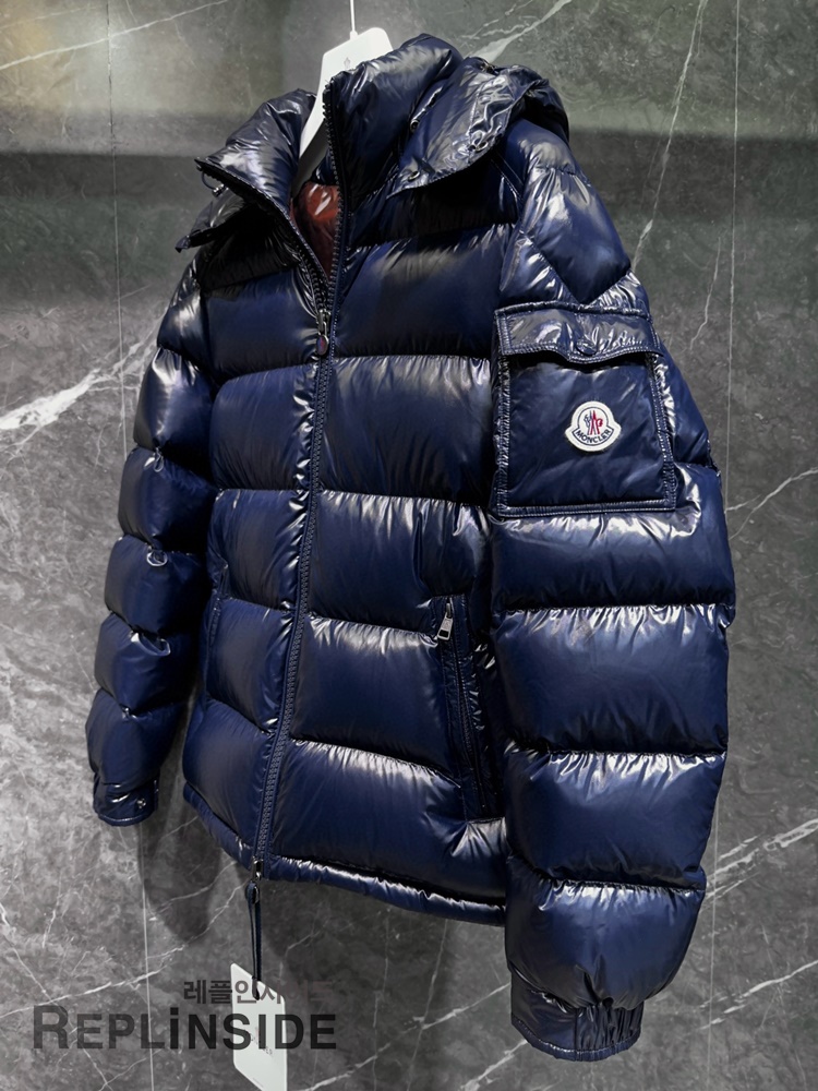 몽클레어 MAYA 패딩 후면 디테일 | Moncler Maya 남성 패딩 | 백라인 실사 | 방풍 구조 #몽클레어후면 #MAYA패딩디테일 #레플패딩 #프리미엄레플