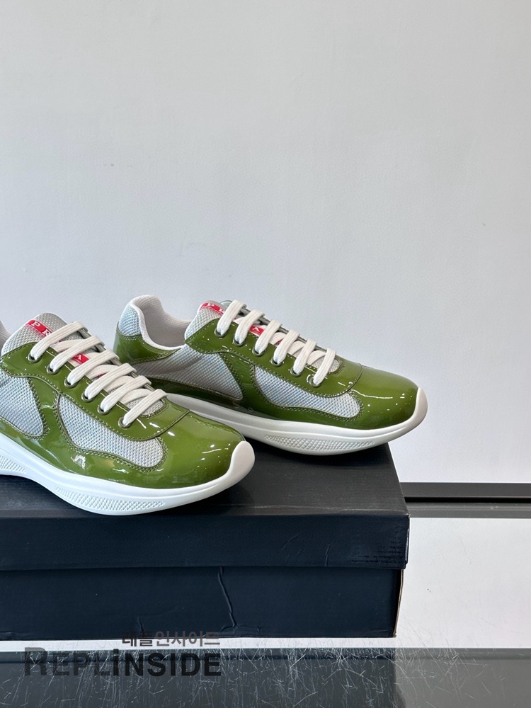 레플리카 명품 [PRADA] 프라다 아메리카 컵 스니커즈 남성용 - 박스 실사