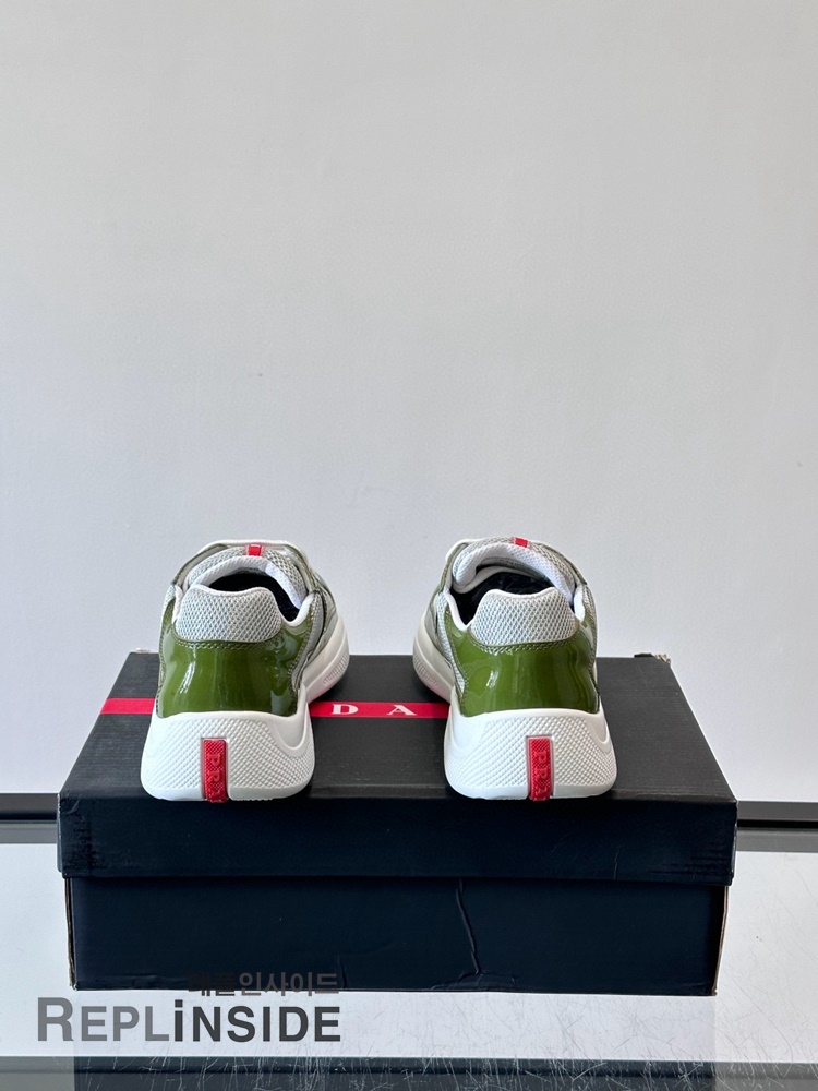 레플리카 명품 [PRADA] 프라다 아메리카 컵 스니커즈 남성용 - 택 실사