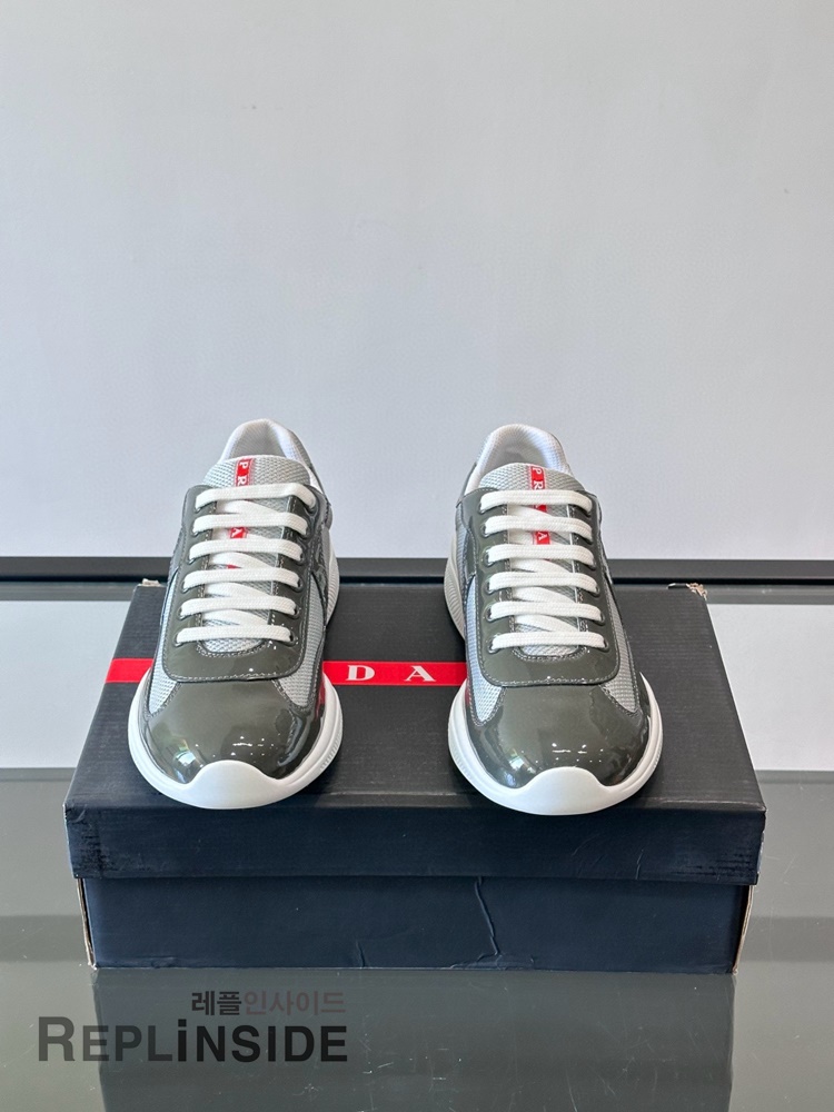 레플리카 명품 [PRADA] 프라다 아메리카 컵 스니커즈 남성용 - 옆면 실사