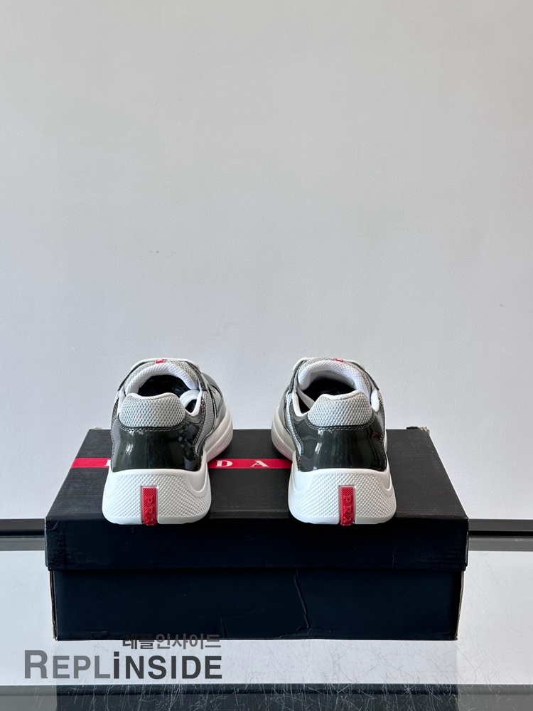 레플리카 명품 [PRADA] 프라다 아메리카 컵 스니커즈 남성용 - 택 실사