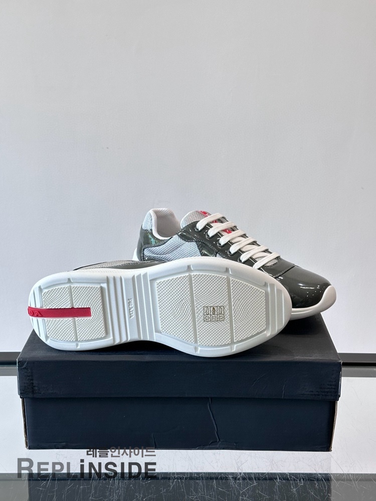 레플리카 명품 [PRADA] 프라다 아메리카 컵 스니커즈 남성용 - 전체 실사