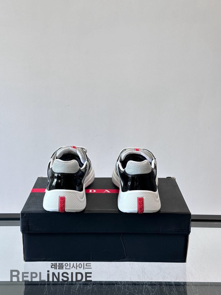 레플리카 명품 [PRADA] 프라다 아메리카 컵 스니커즈 남성용 - 택 실사