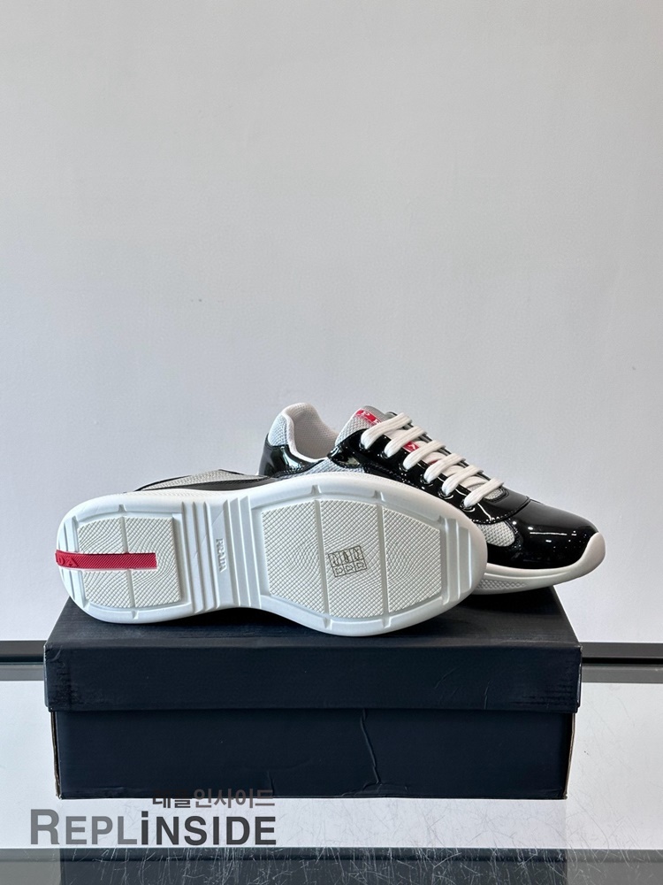 레플리카 명품 [PRADA] 프라다 아메리카 컵 스니커즈 남성용 - 전체 실사
