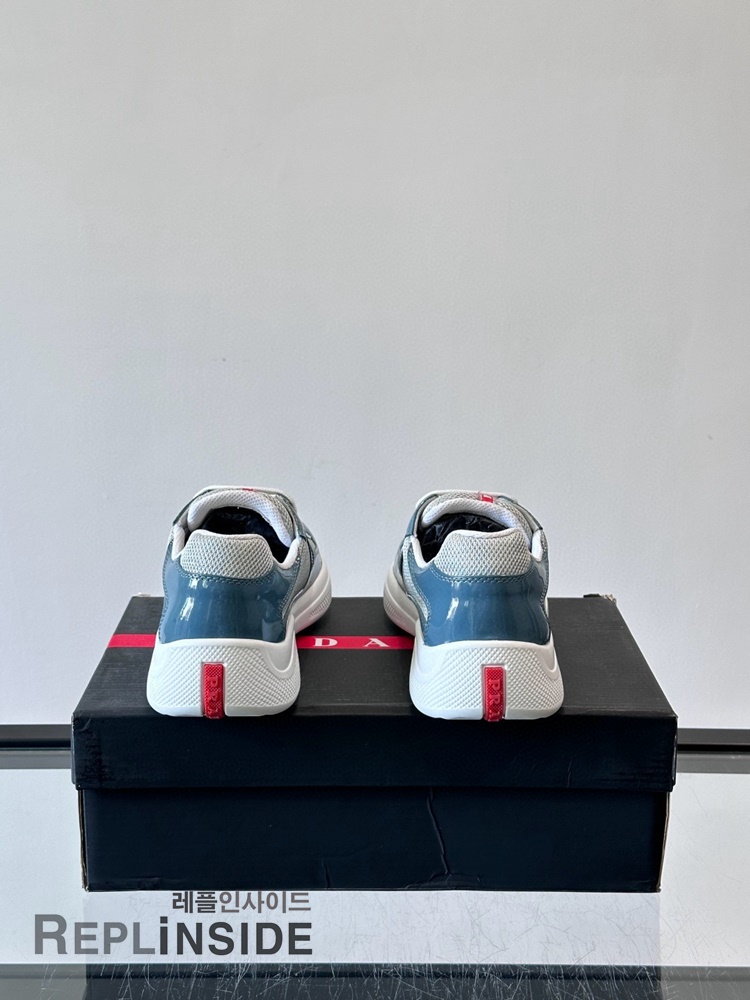 레플리카 명품 [PRADA] 프라다 아메리카 컵 스니커즈 남성용 - 택 실사