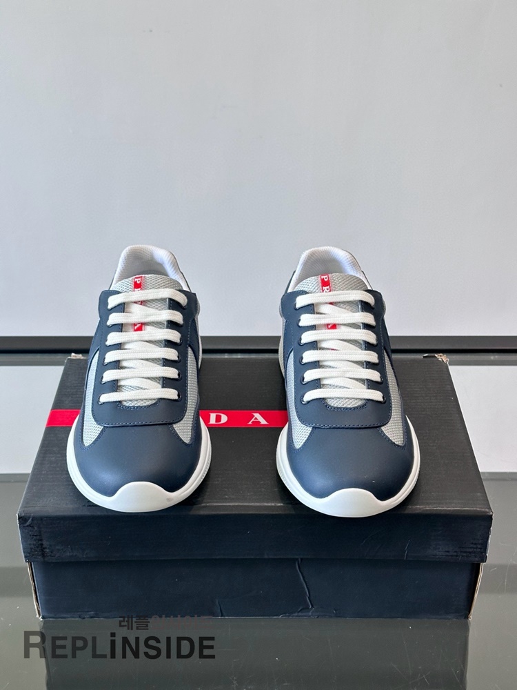 레플리카 명품 [PRADA] 프라다 아메리카 컵 스니커즈 남성용 - 옆면 실사