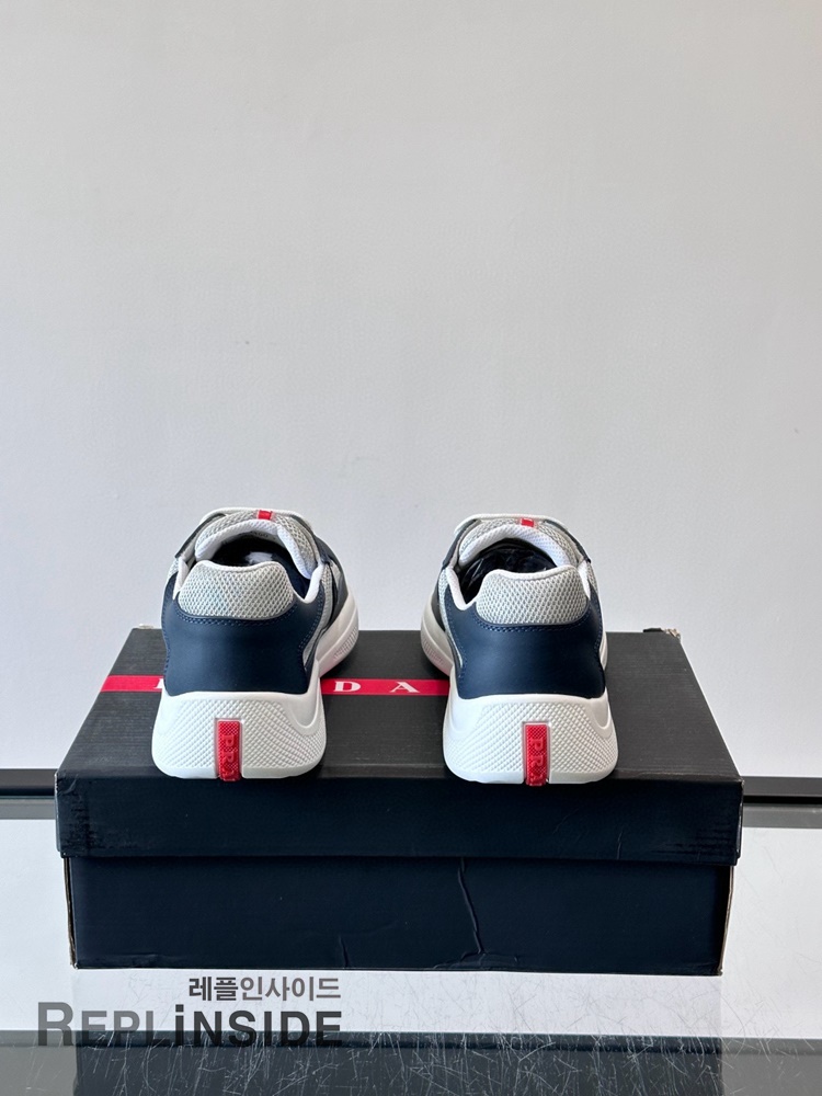 레플리카 명품 [PRADA] 프라다 아메리카 컵 스니커즈 남성용 - 택 실사